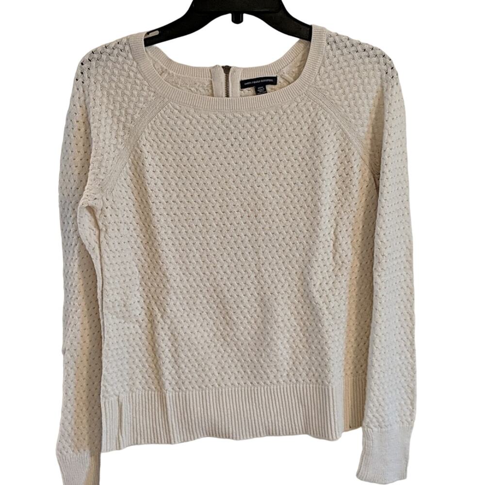 American Eagle Off White Sweater, M